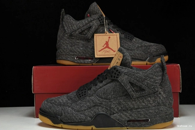 Denim Retro NRG 4 -  Jordan AO2571-001 Air Levis Levis Black 0706